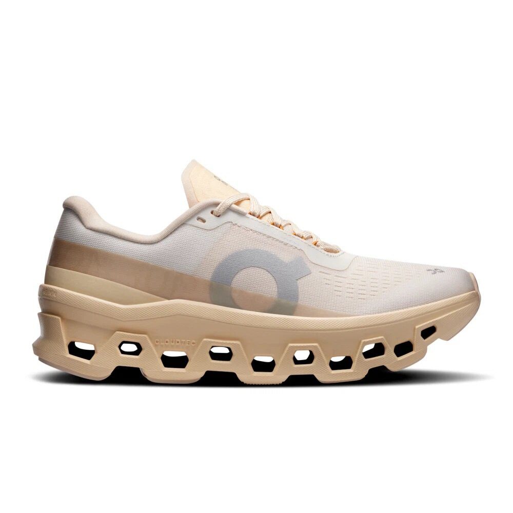 on ON - CLOUDMONSTER 1 - Beige Schnürschuh