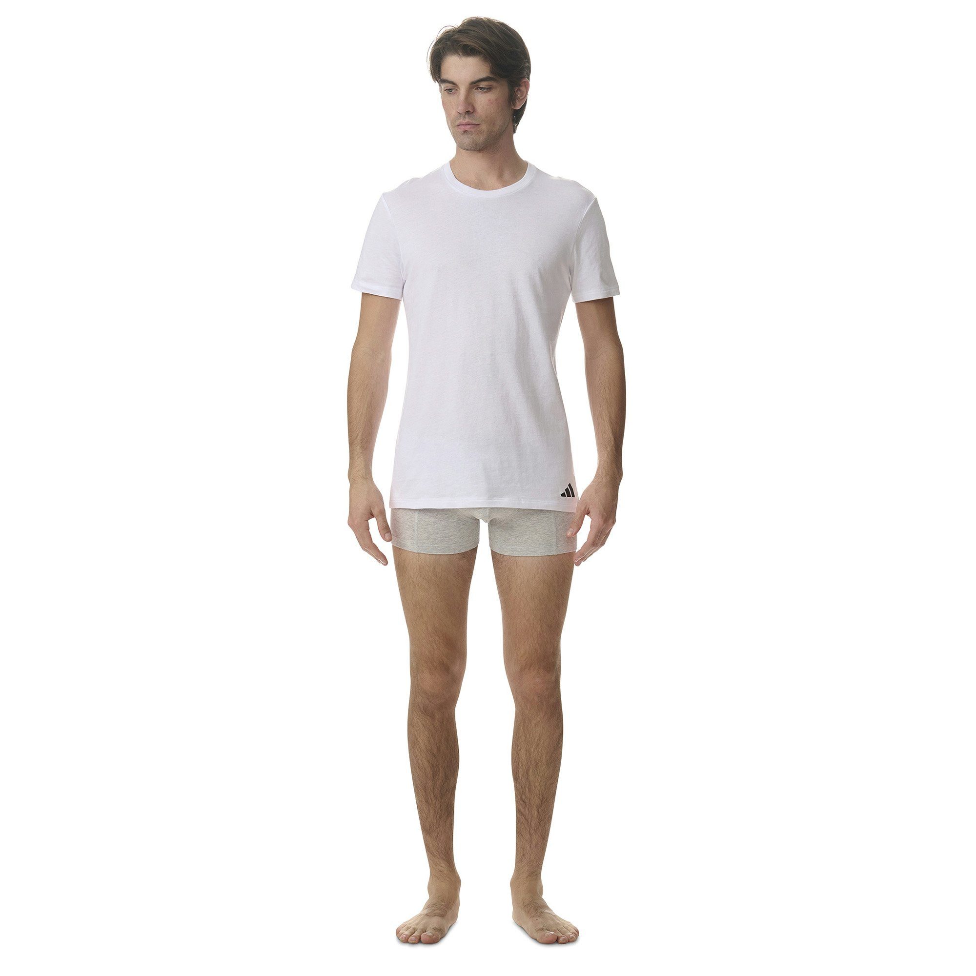 adidas Sportswear T-Shirt Herren T-Shirt 6er Pack Baumwolle (Packung, 6er Pack)