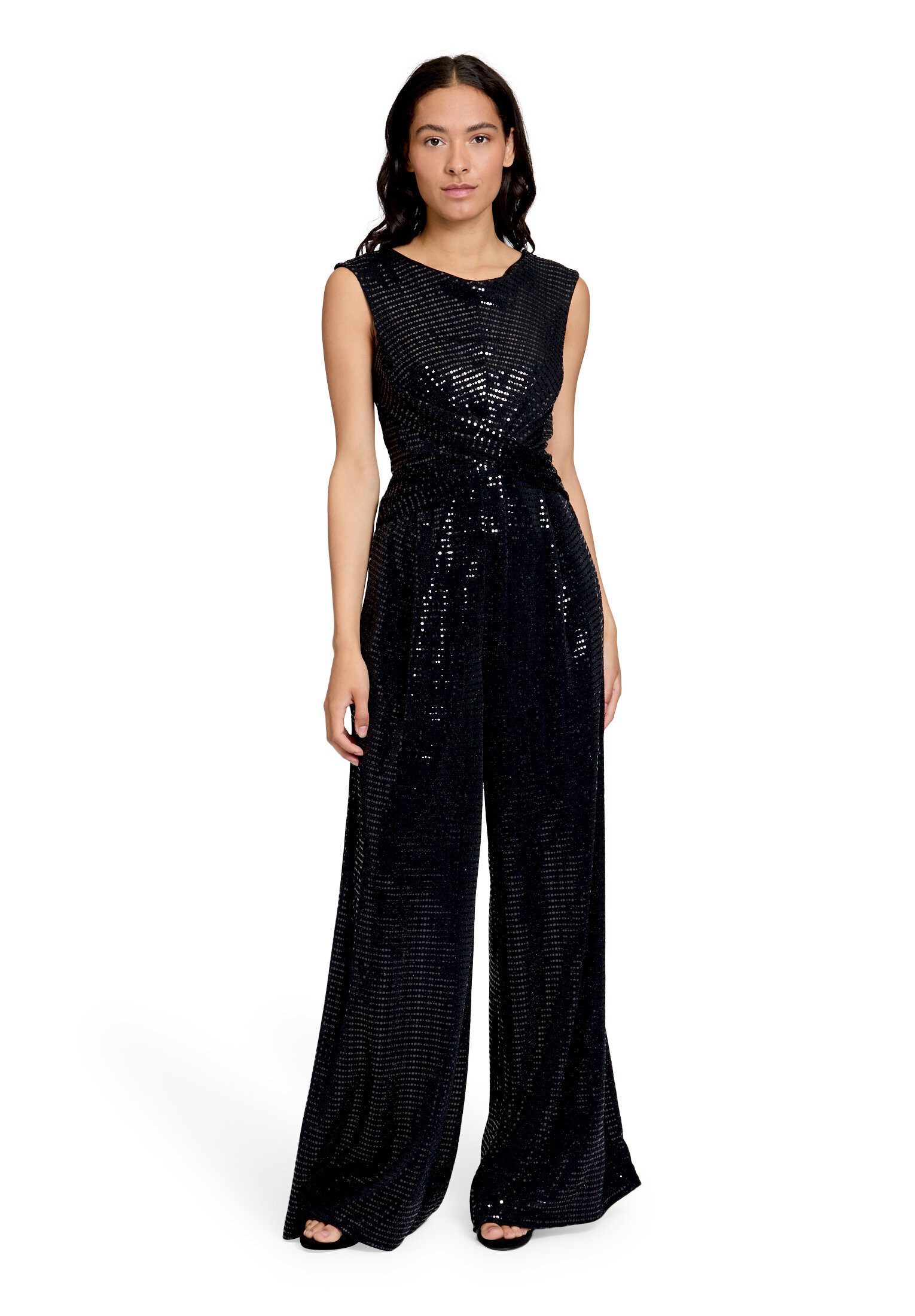 Vera Mont Overall Damen im Glitzer-Look (1-tlg)