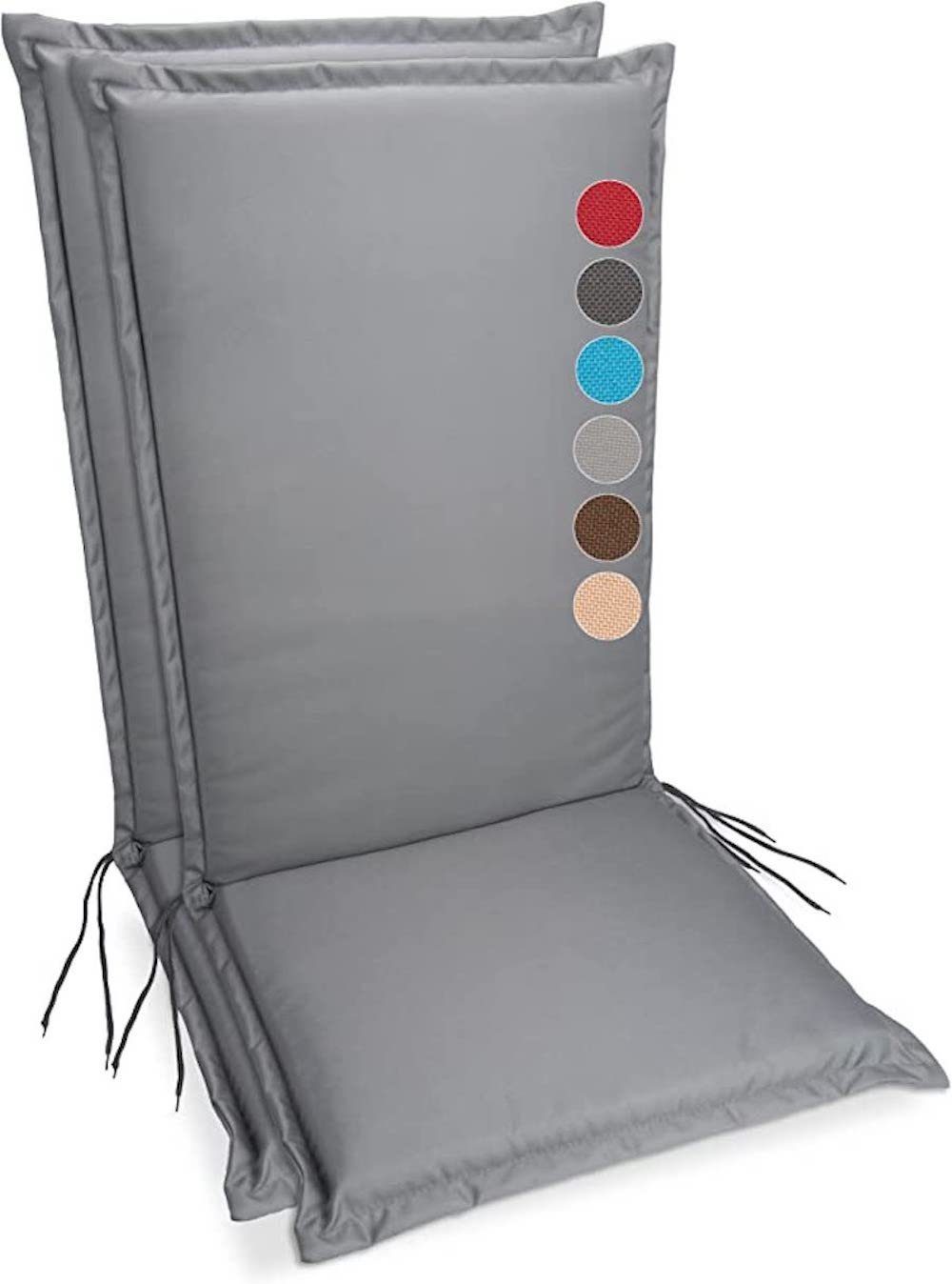sunnypillow Liegenauflage Polsterauflagen Gartenstuhlauflage 120 x günstig online kaufen