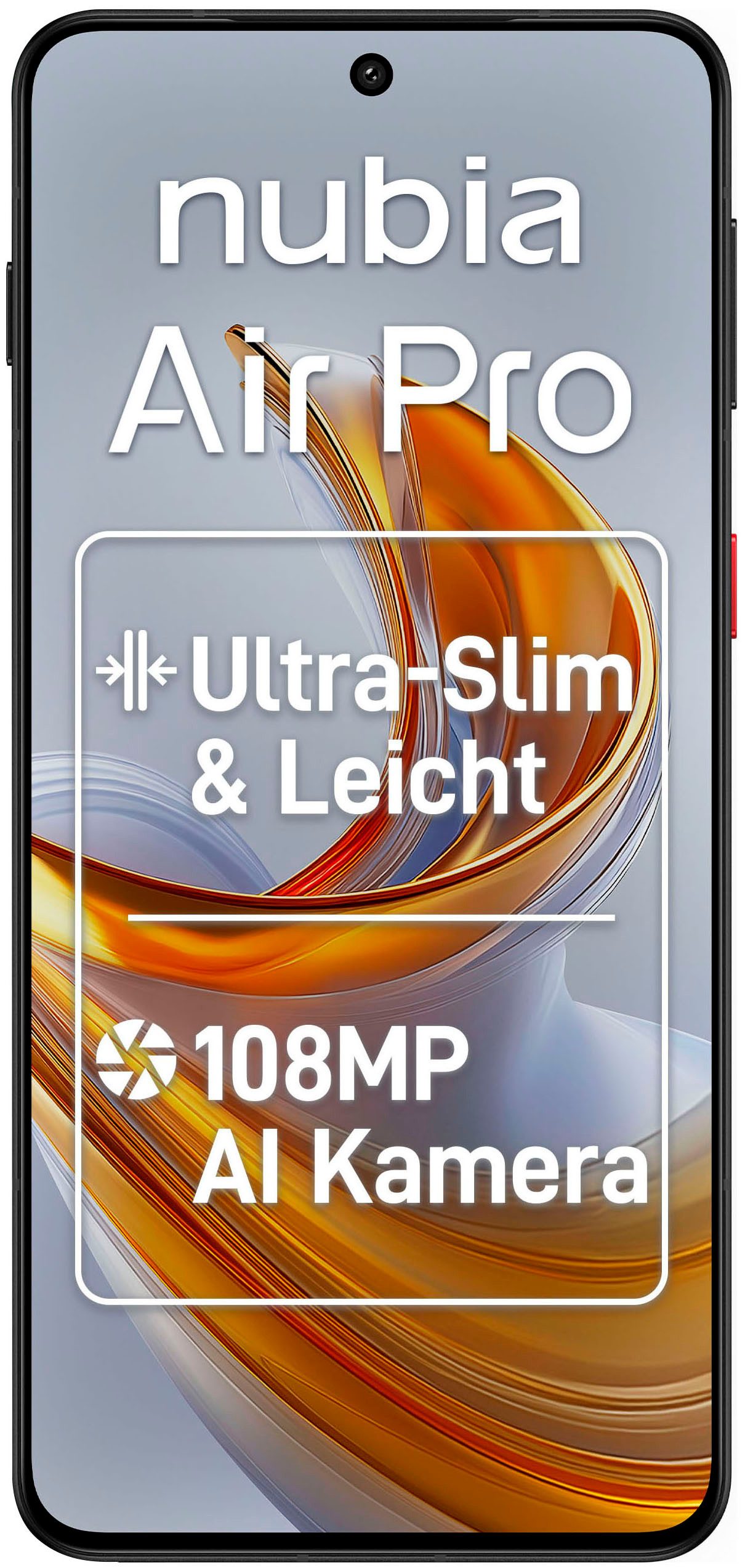 Nubia Nubia Air Pro 8+512GB Smartphone (16,92 cm/6,77 Zoll, 512 GB Speicherplatz, 108 MP Kamera)