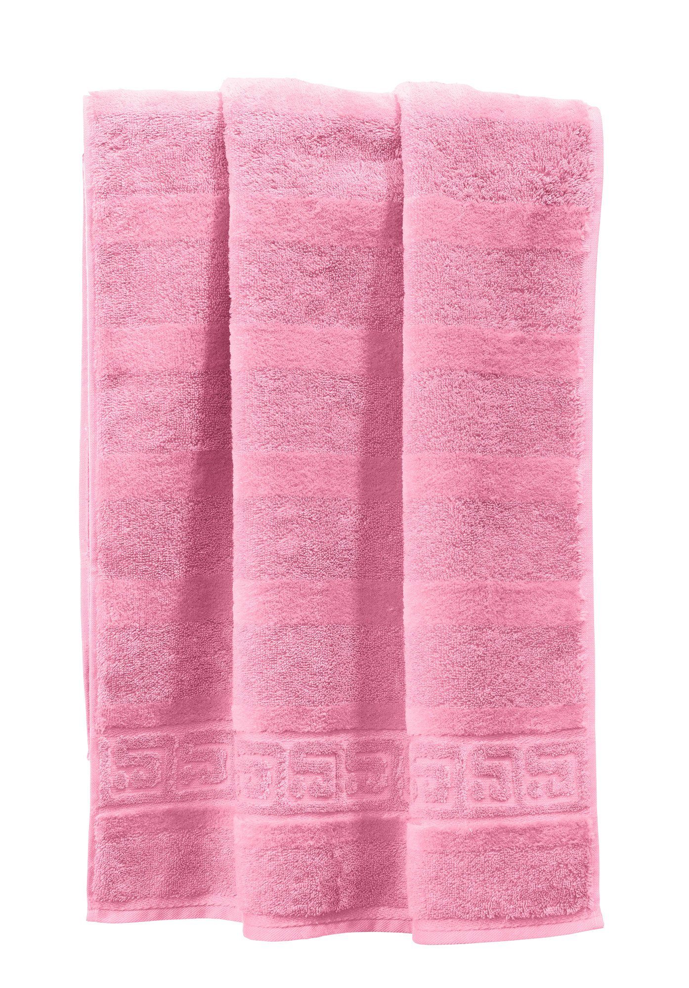 Cawö Handtuch Handtuch "1001 Noblesse", Walk-Frottier Uni