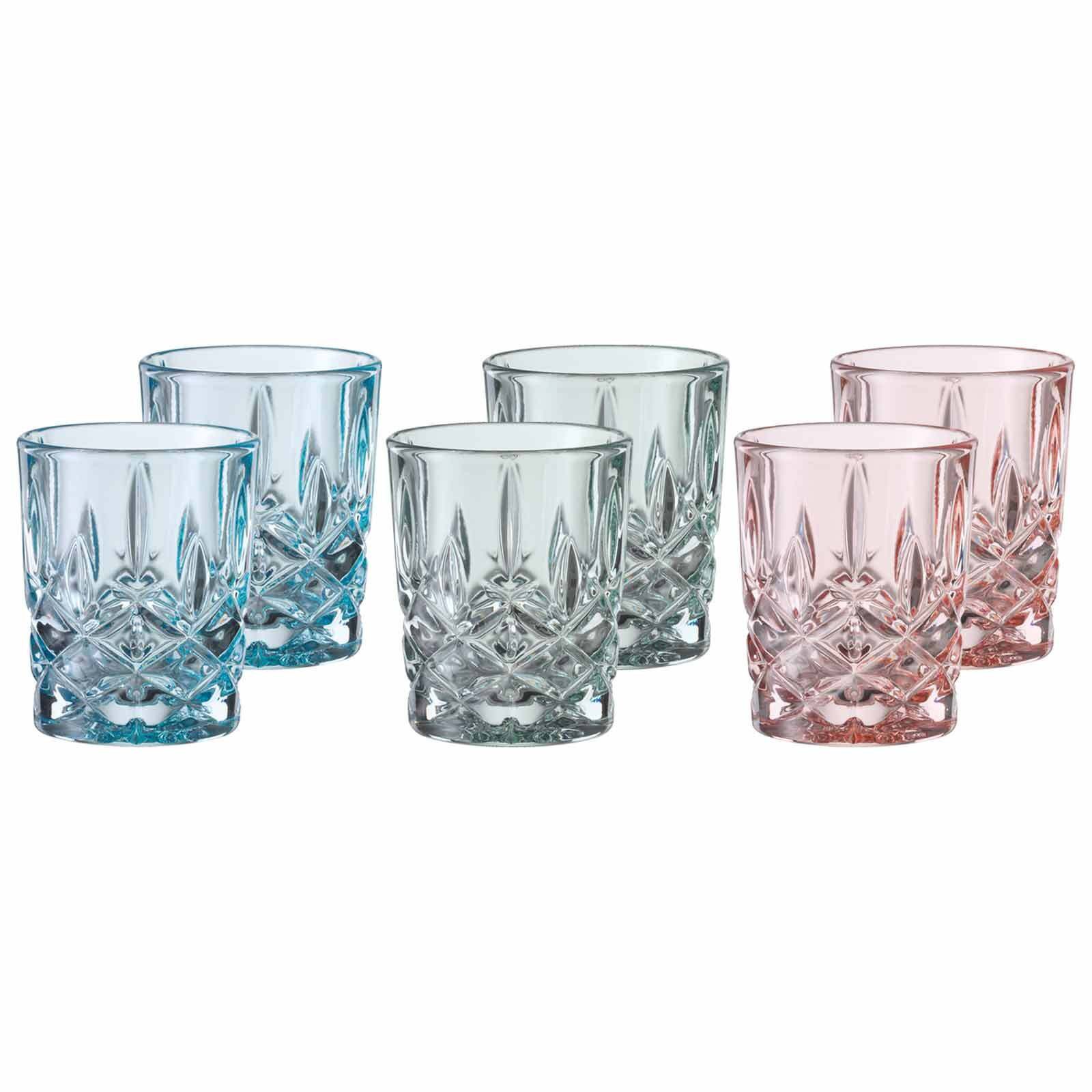 Schnapsglas Noblesse Stamper Fresh Colors 55 ml 6er Set
