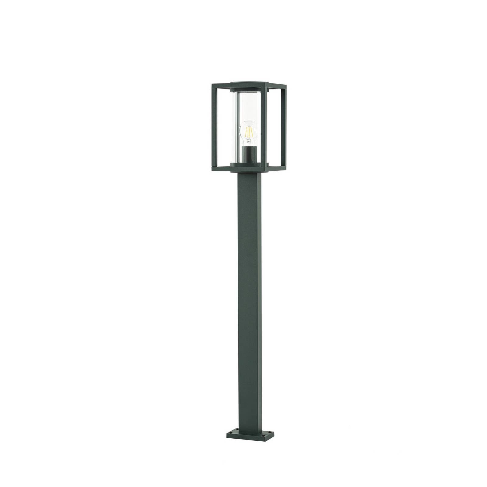 Lucande Außen-Stehlampe Ferda, Metall, Grün IP44, 1 x 15 W LED