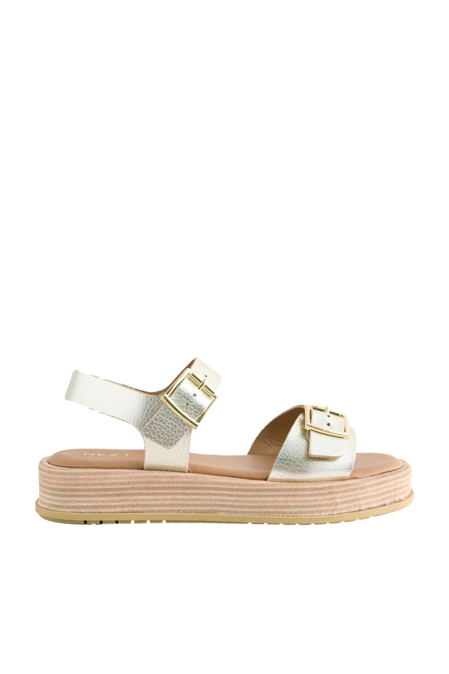 Next Forever Comfort® Flatform-Sandalen mit Schnallen günstig online kaufen