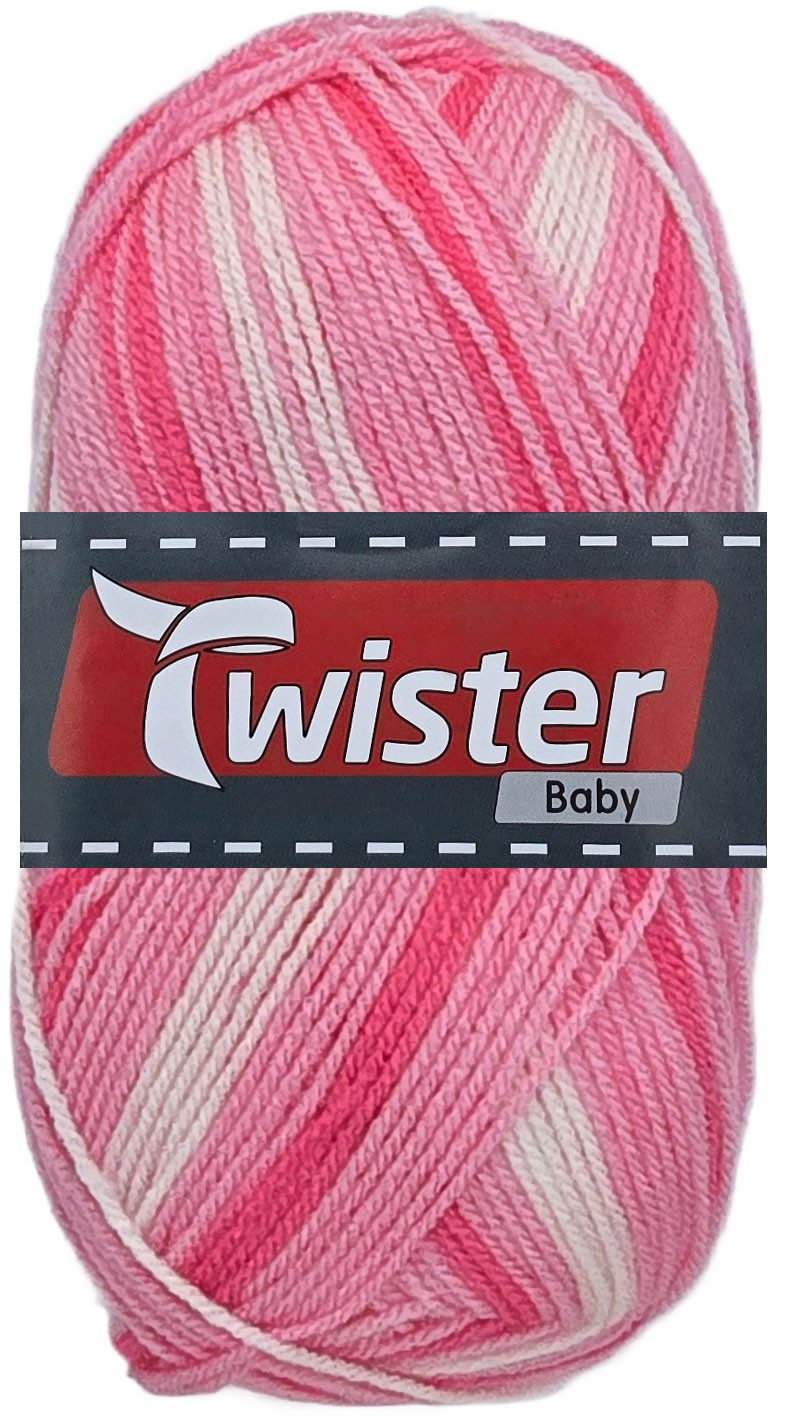 Kurtenbach 50 Gramm Twister Baby aus 100 % Polyacryl Farbauswahl Bastelgarn