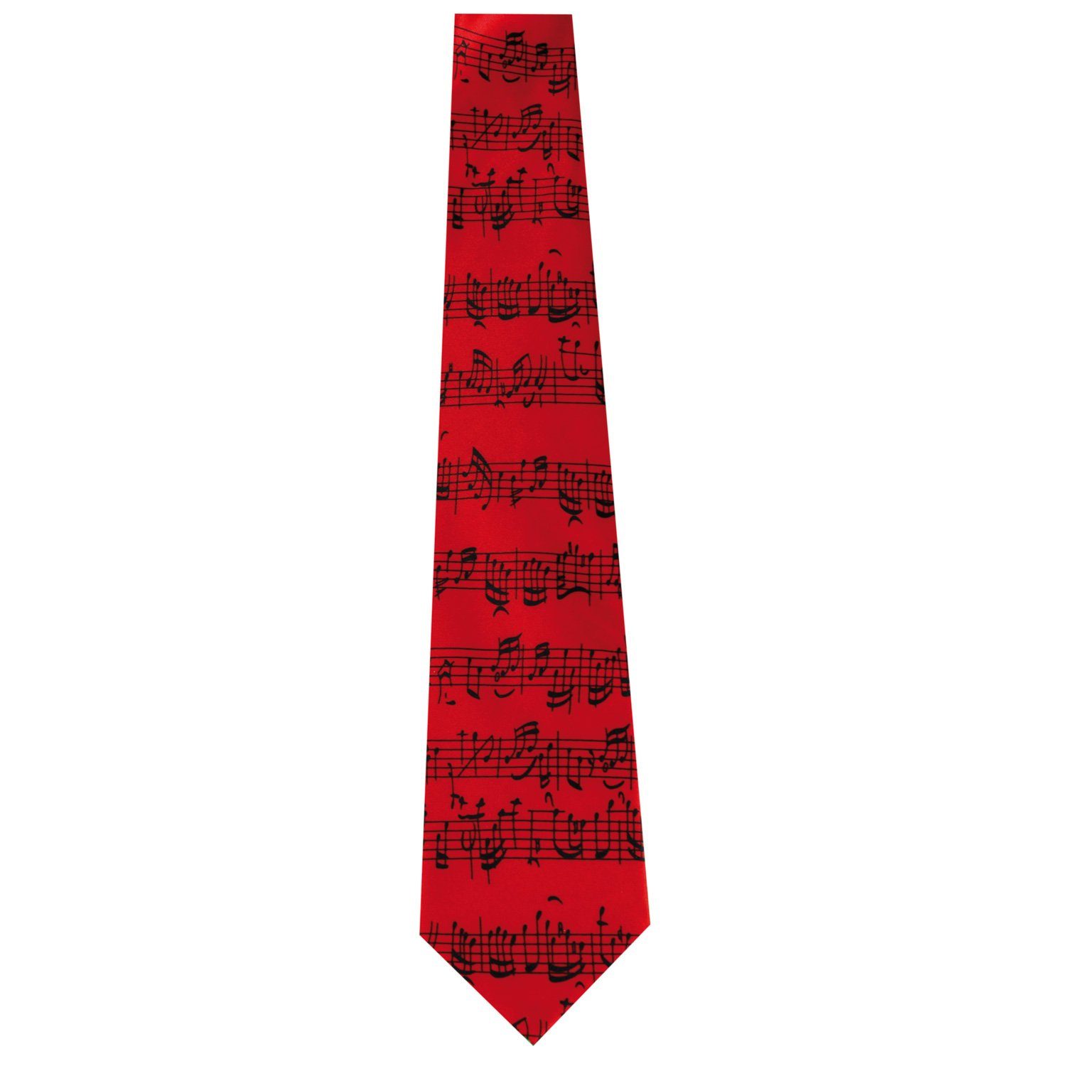 mugesh Krawatte Krawatte Klassik für Musiker rot