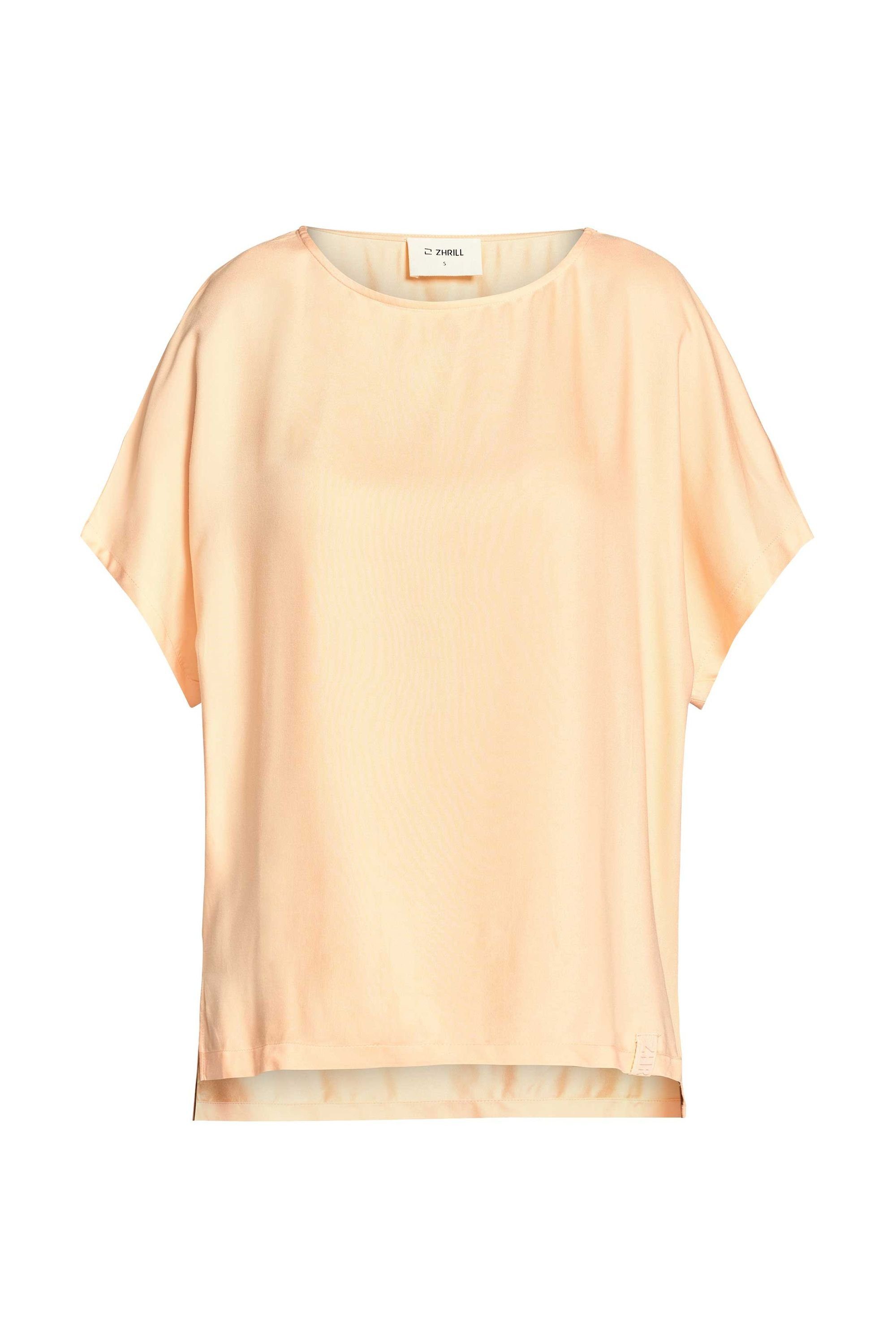 Zhrill LENTI (0-tlg) Apricot T-Shirt Longshirt