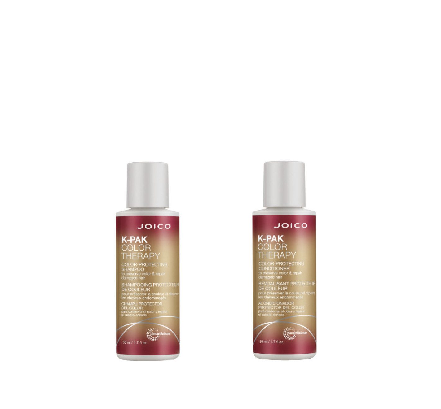 Joico Haarpflege-Set K-Pak Color Therapy Set Reisegröße - Shampoo 50ml + Conditioner 50ml
