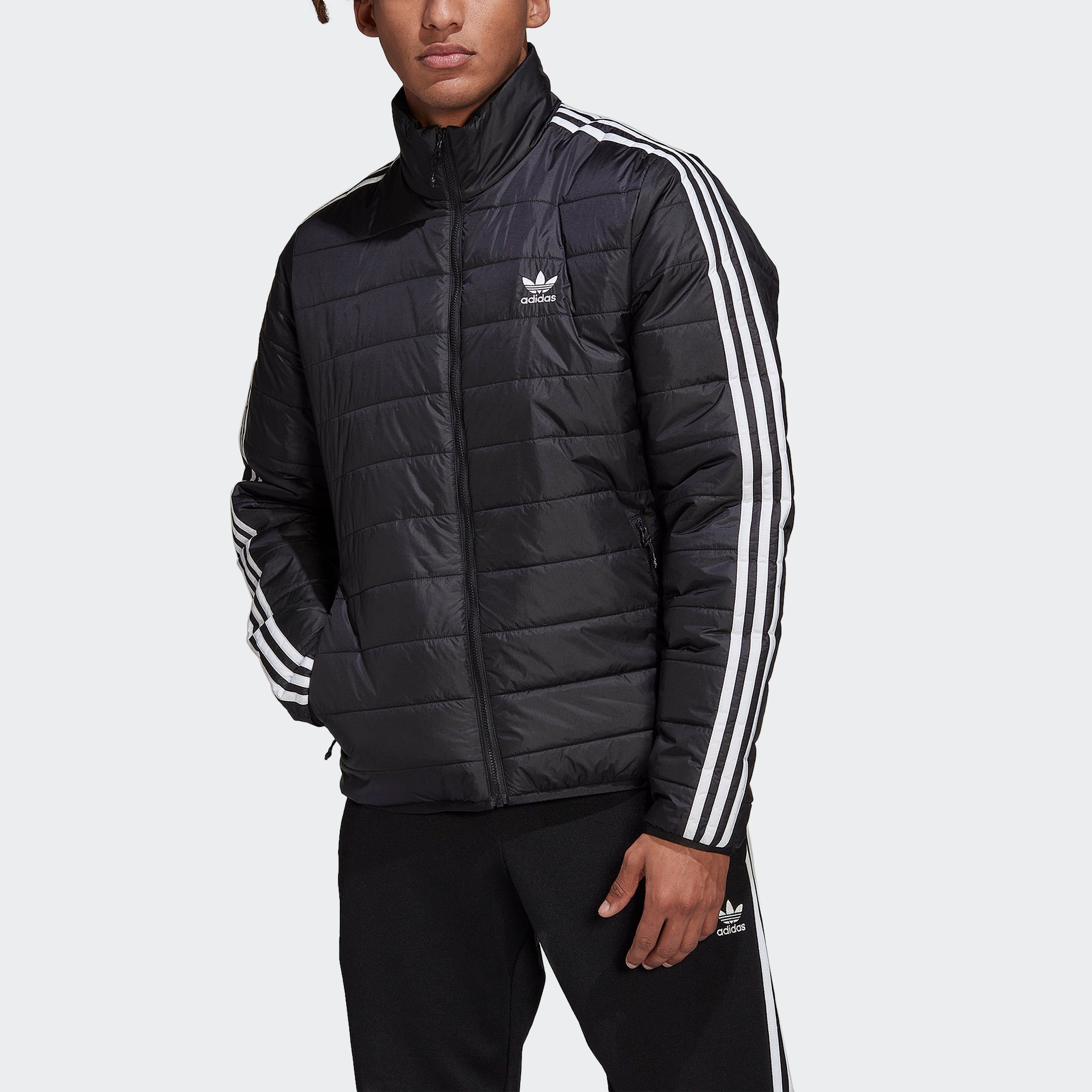 adidas Originals Outdoorjacke PADDED STAND COLLAR PUFFER schwarz | 