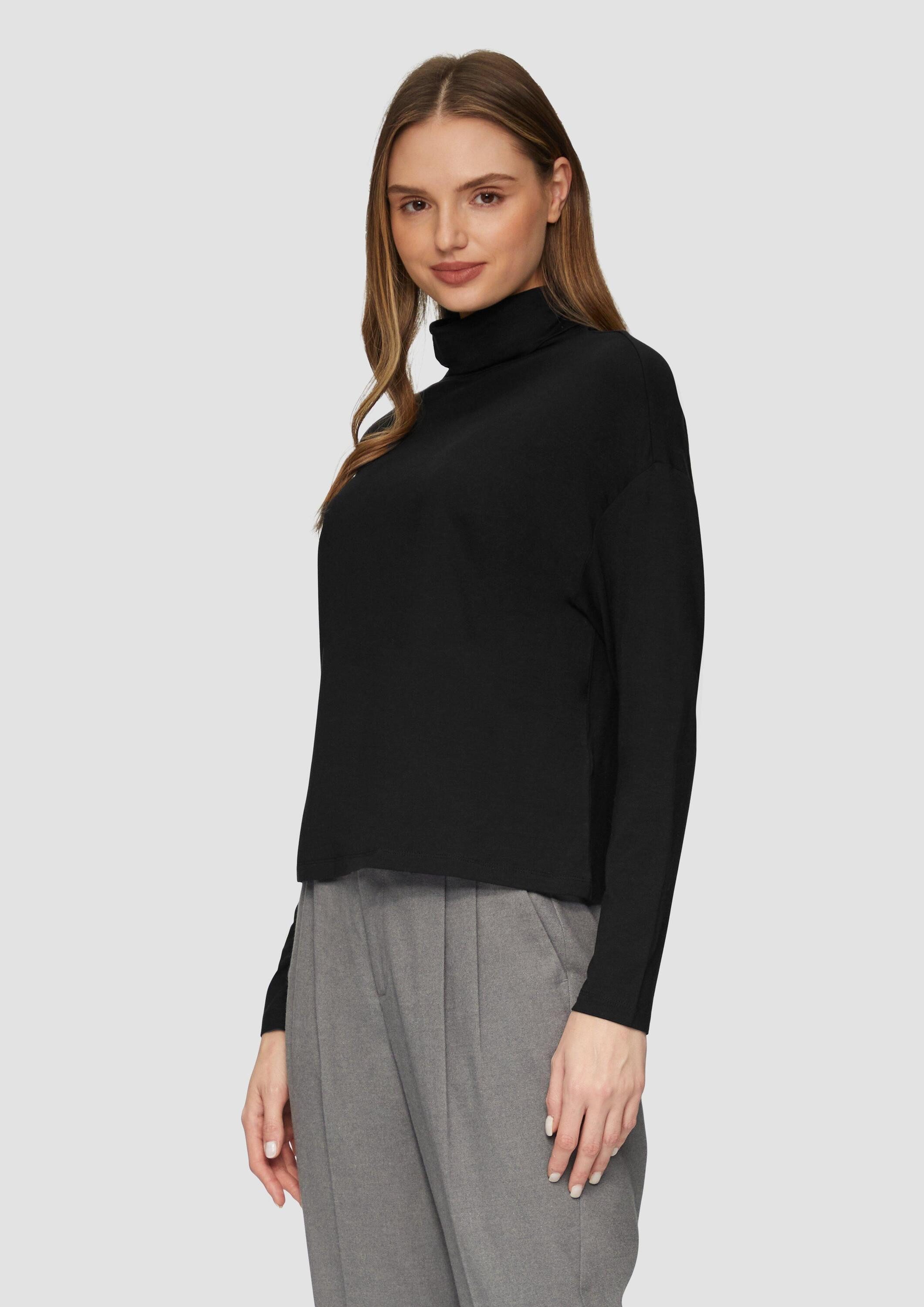 s.Oliver Langarmshirt T-Shirt Gestreiftes Langarmshirt im günstig online kaufen