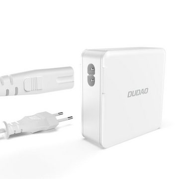 Dudao GaN 100W Schnellladegerät 2 x USB-C / 2 x USB Dudao A100EU – weiß Schnelllade-Gerät (1-tlg)