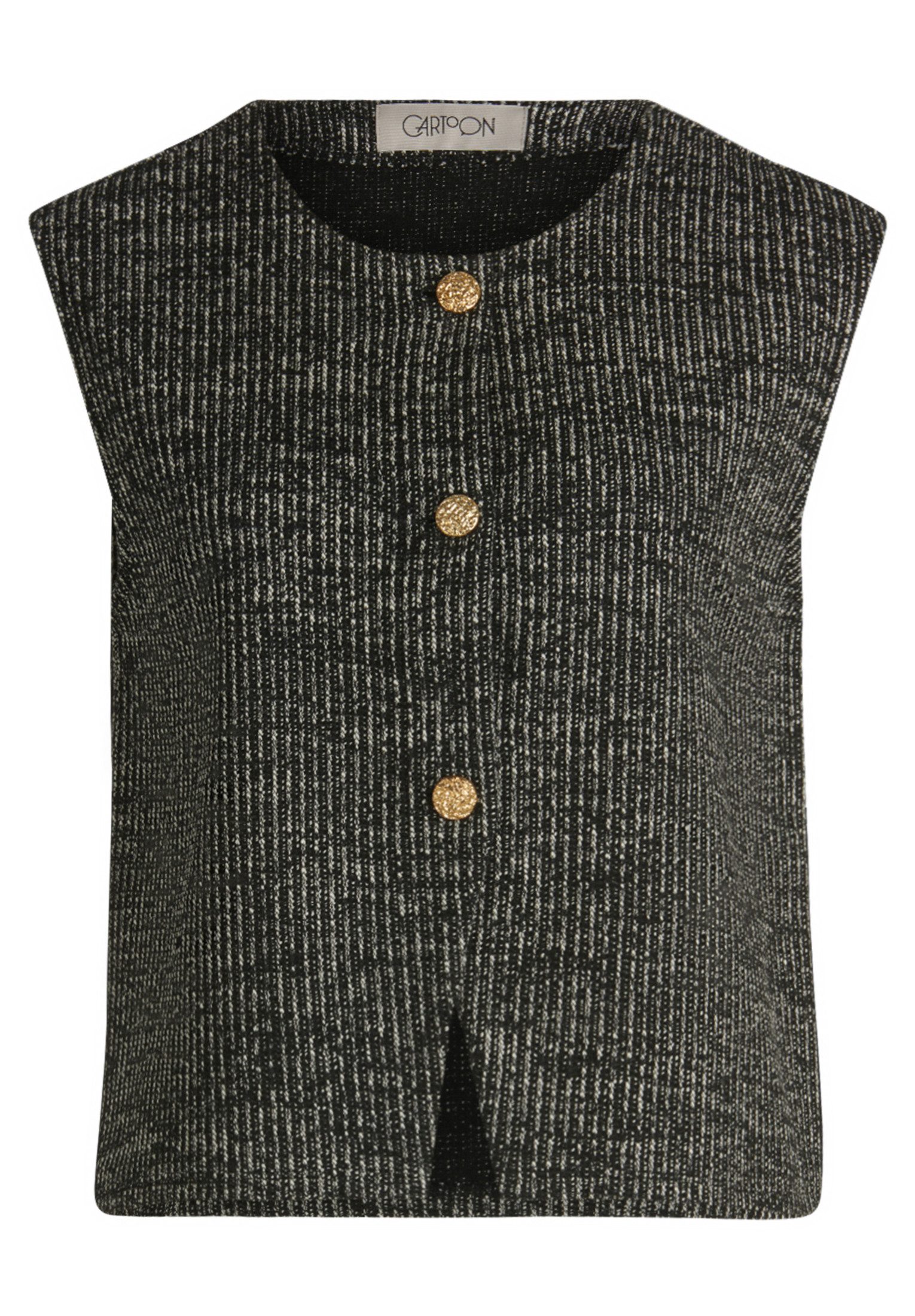 Cartoon Longweste Weste Casual