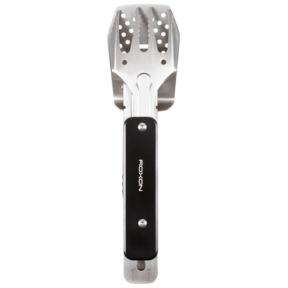 ROXON Grillbesteck-Set Roxon BBQ Multifunktionsset MBT Mini 4-in-1 - Grillbesteck - schwarz