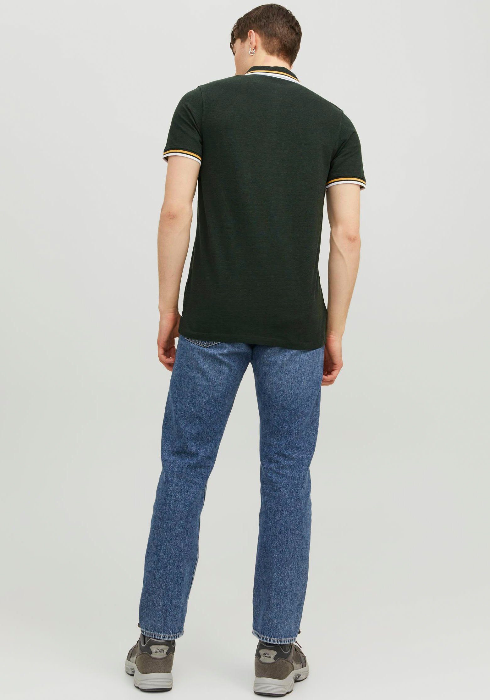 Jack & Jones Poloshirt JJEPAULOS SS POLO View Mountain NOOS