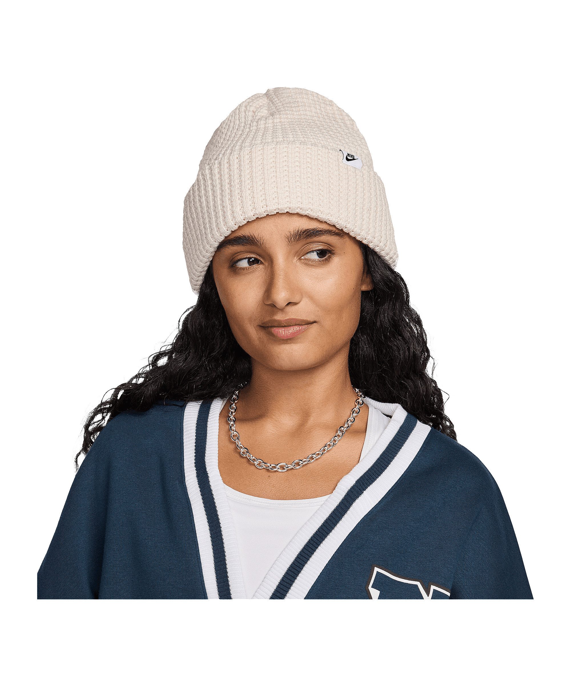 Nike Sportswear Baseball Cap Peak Beanie Beige günstig online kaufen