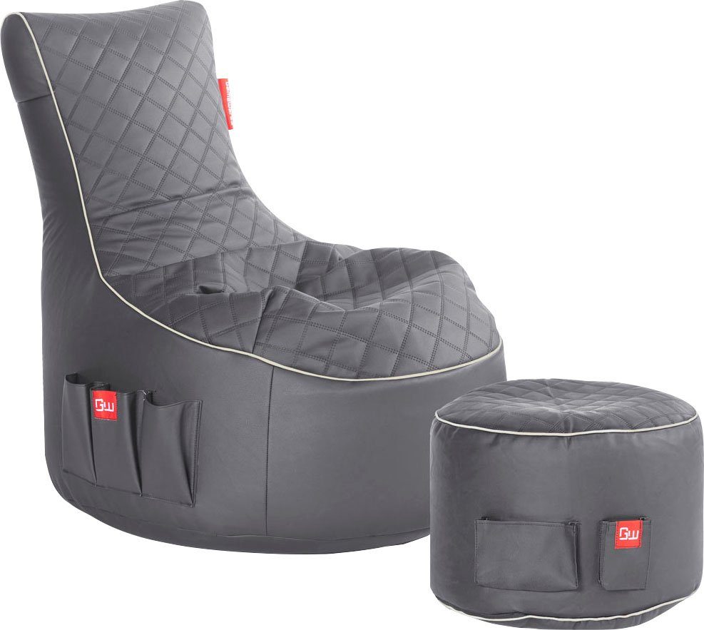 Sitzsack »Gaming Sitzsack« (1 St), Multifunktionstasche, Kopfhöreraufnahme online kaufen | OTTO