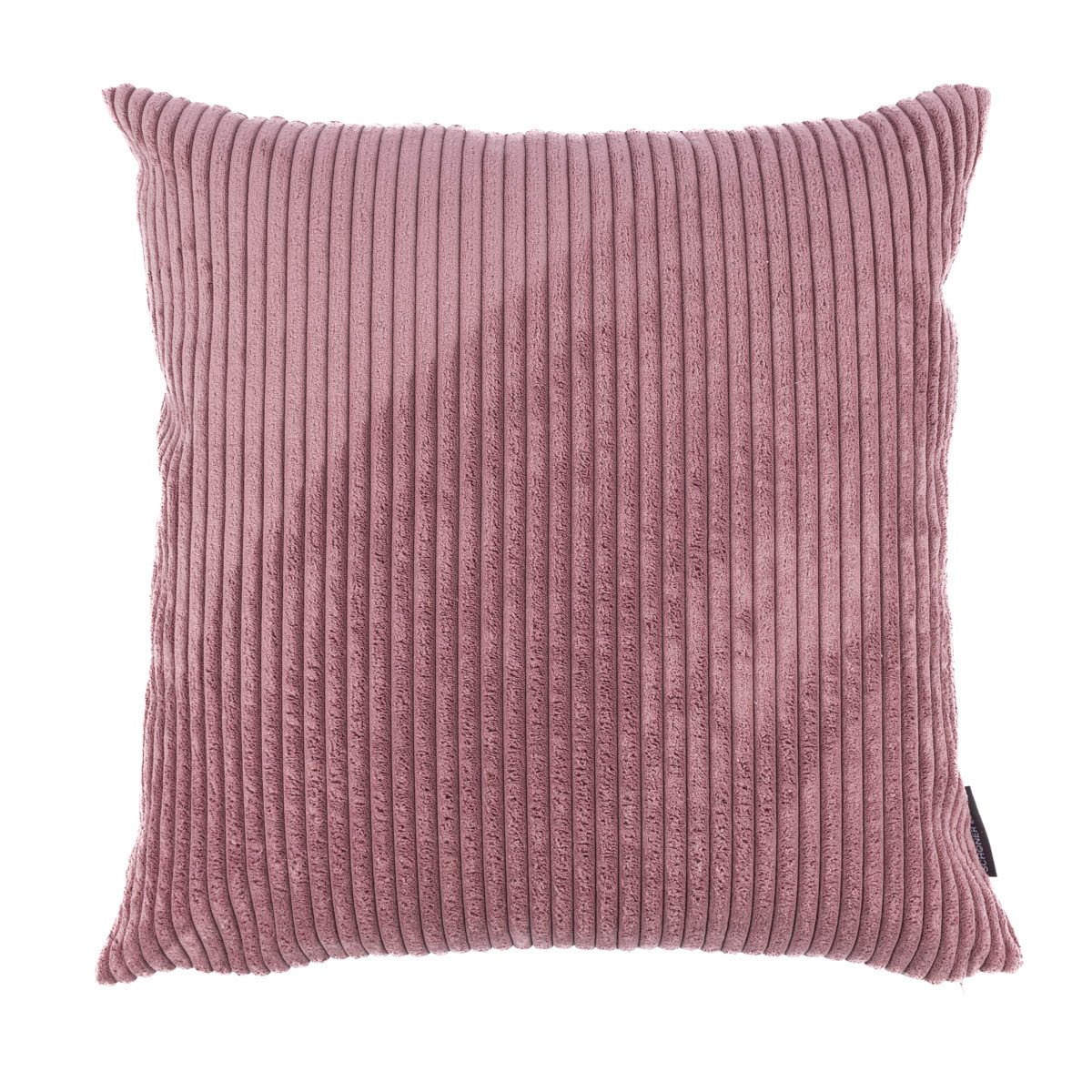 SCHÖNER LEBEN. Fellkissen Kissenhülle Breitcord Baby Rib mauve div. Größen von SCHÖNER LEBEN.