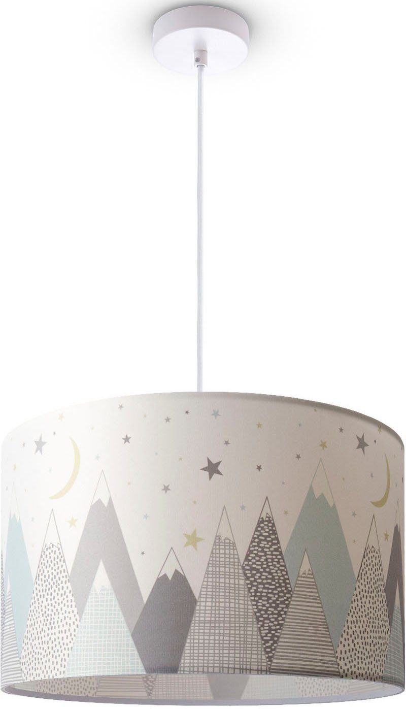 Paco Home Pendelleuchte Hugo Cosmo, ohne Leuchtmittel, Pendellampe Kinderzi günstig online kaufen