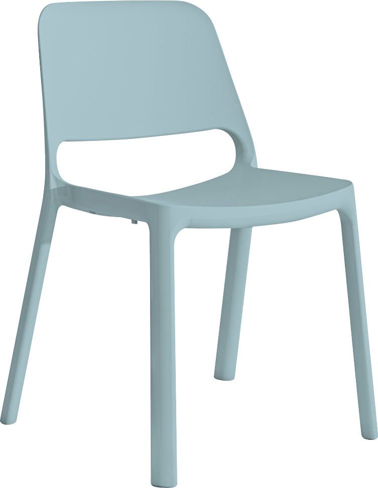| Himmelblau stapelbar Sitzmöbel | Himmelblau Stapelstuhl Stapelstuhl Himmelblau Mayer myNUKE (Packung),