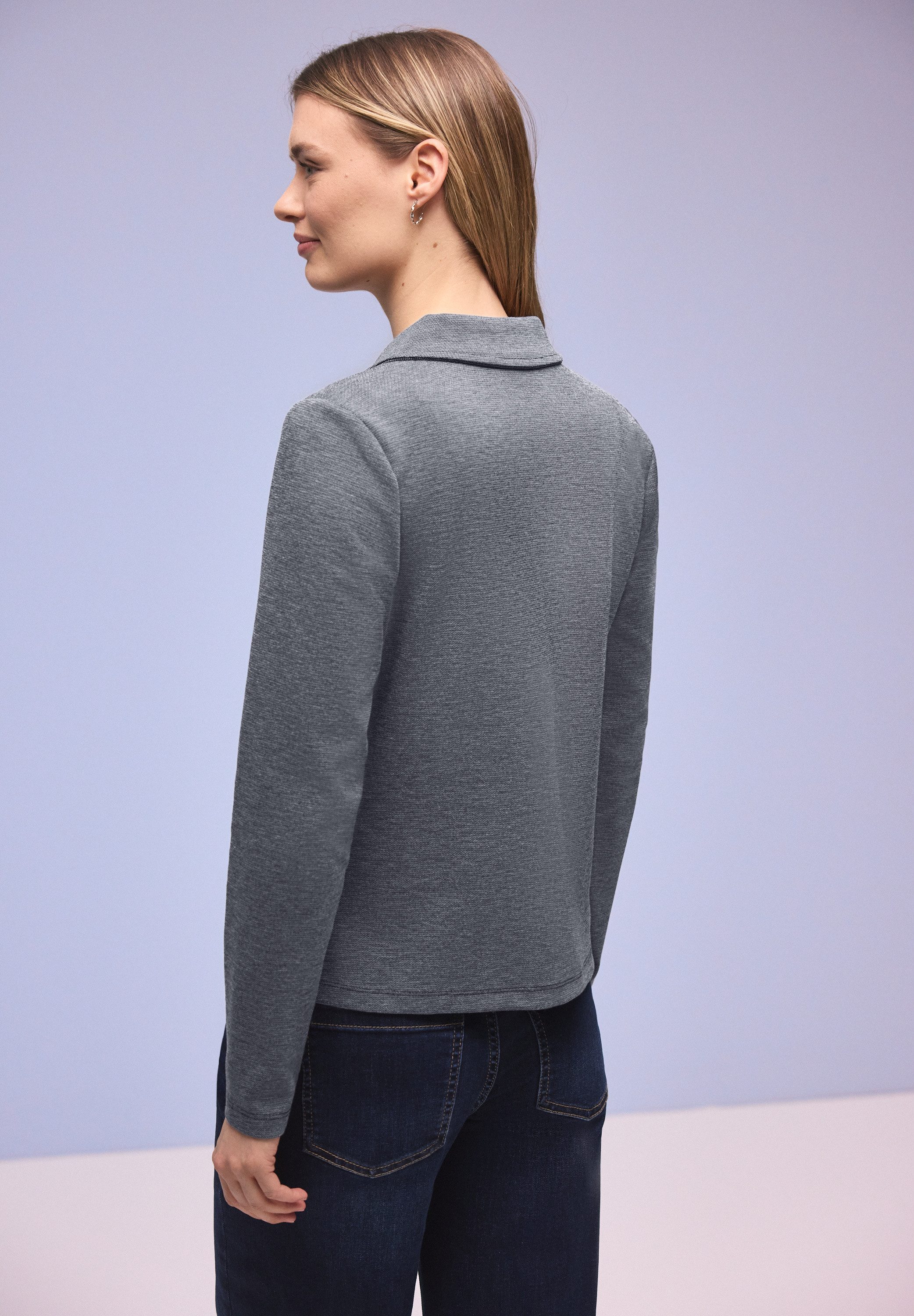 STREET ONE Jackenblazer mit Piqué-Struktur