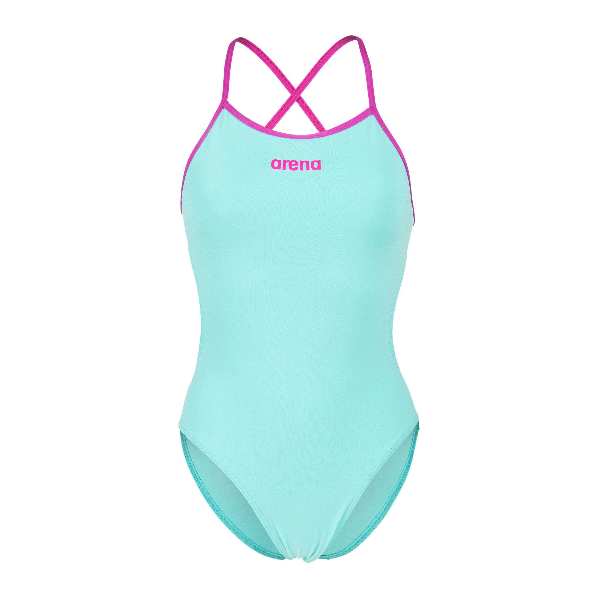 Badeanzug Arena Damen Badeanzug Women s Swimsuit Tie Back Solid 010350