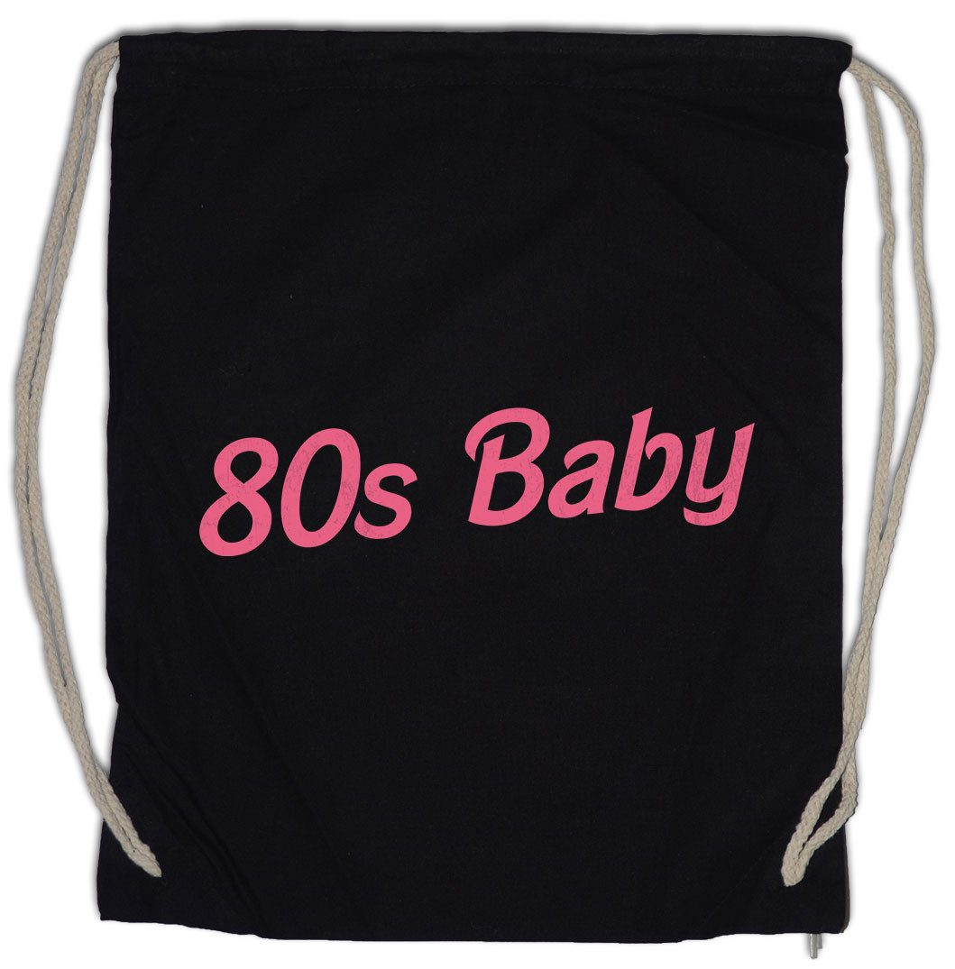 Turnbeutel 80s Baby Turnbeutel Eighties Retro Toy Logo Girl 80s 80er Achtziger