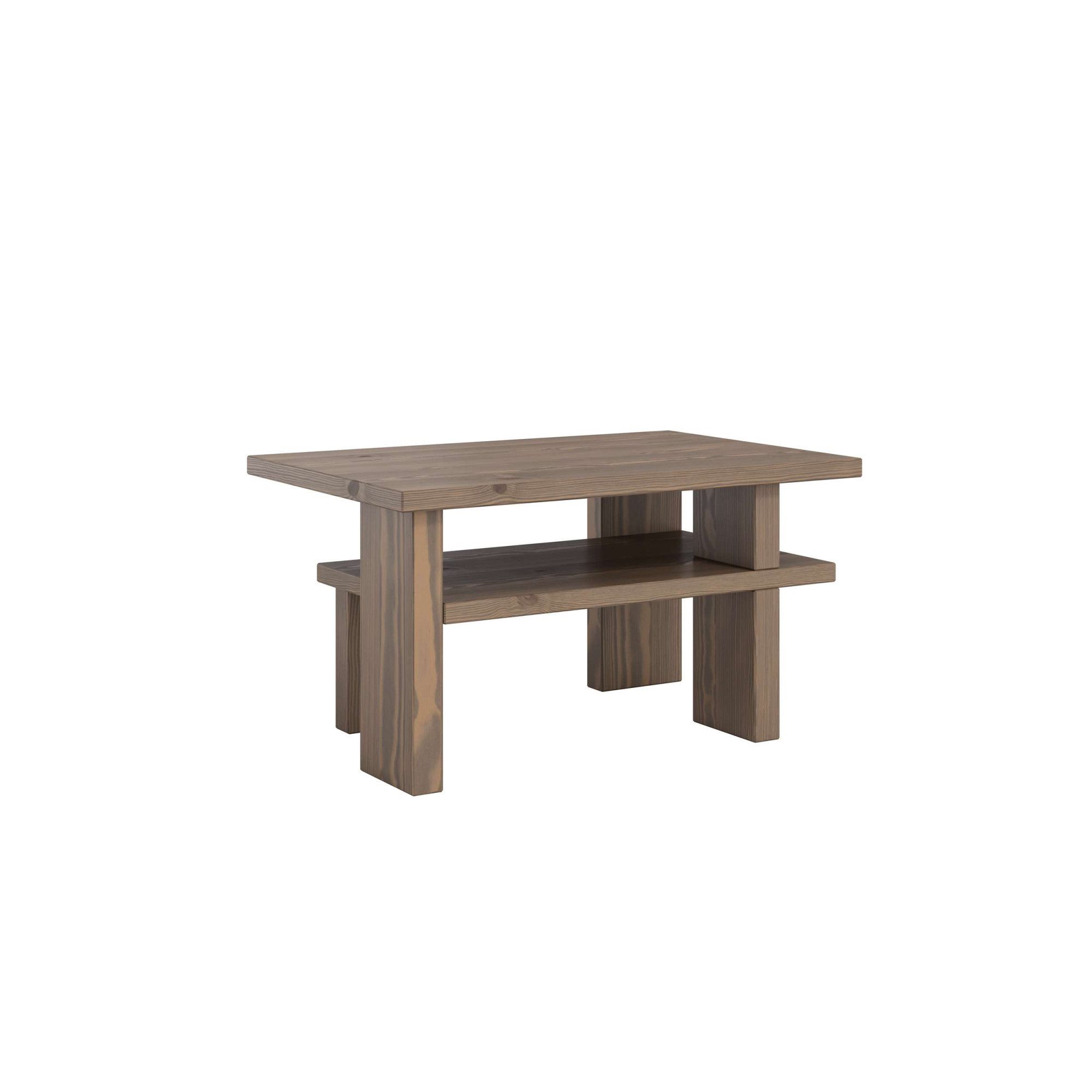 Karup Design Couchtisch Japan Kaffeetisch kompakt, stilvoll, funktional, Made in Europe, vielseitig einsetzbar, aus massivem FSC®-zertifiziertes Massivholz