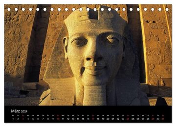 CALVENDO Wandkalender Ägypten (Tischkalender 2024 DIN A5 quer), CALVENDO Monatskalender