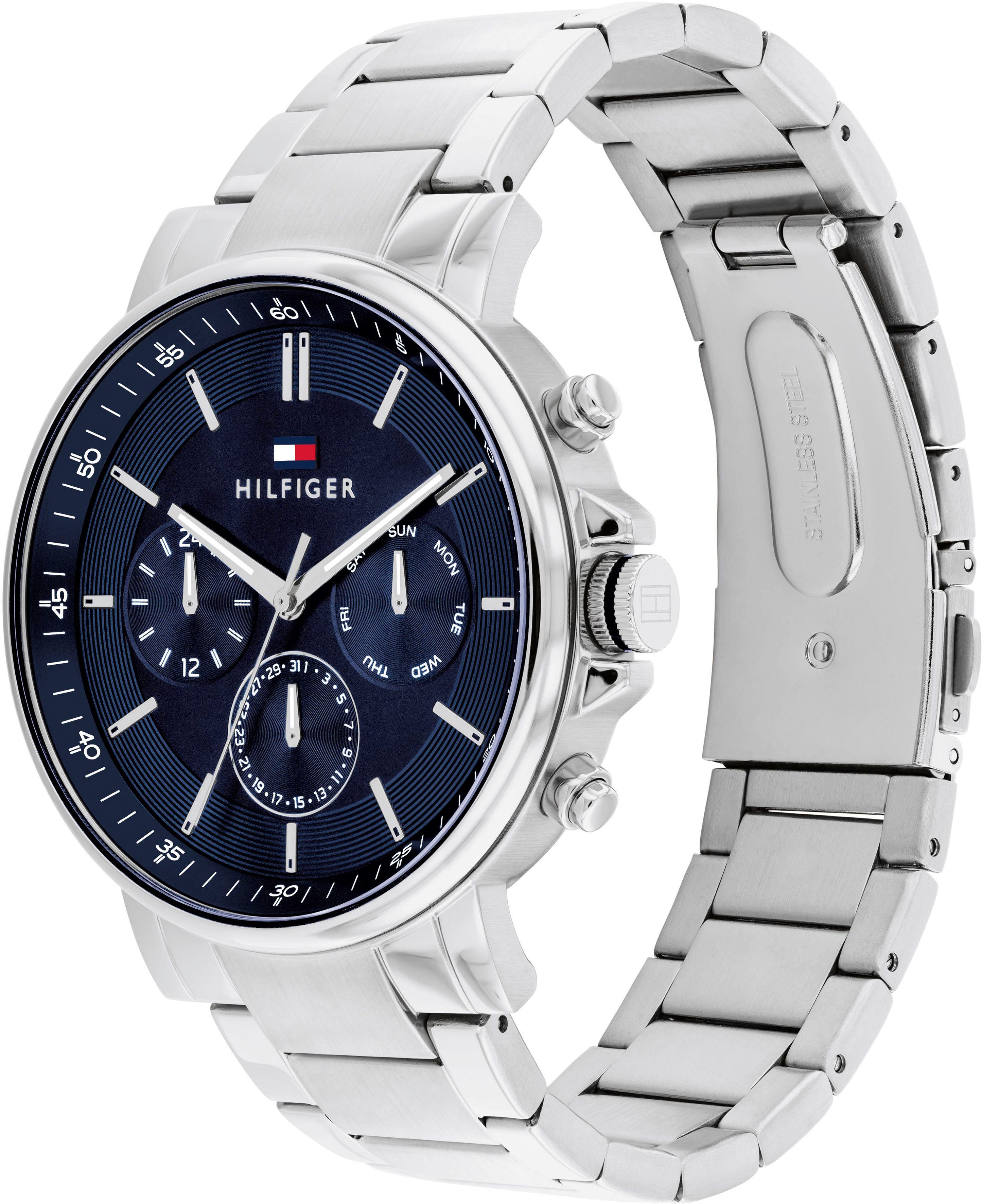 Tommy Hilfiger Multifunktionsuhr TYSON 1710588, Quarzuhr, Armbanduhr, Herre günstig online kaufen