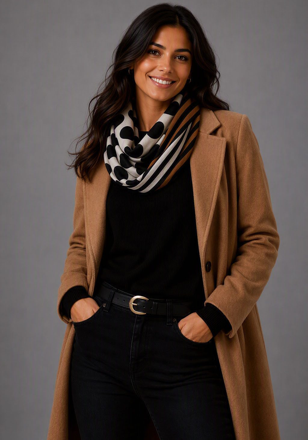 Laura Scott Loop, leichtes Webmaterial, gemustertes Animal-Design. € 27,99, (€ 27,99 pro 1 Stk).