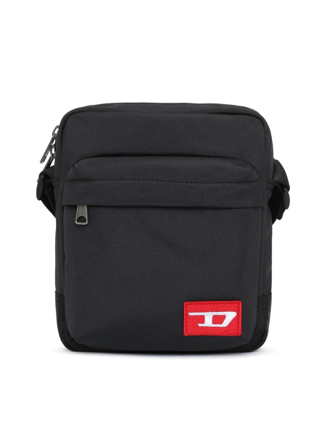 Diesel Umhängetasche Unisex Crossbody Bag Schwarz - WALLACE WARE, 18 x 20 x 7,5 cm