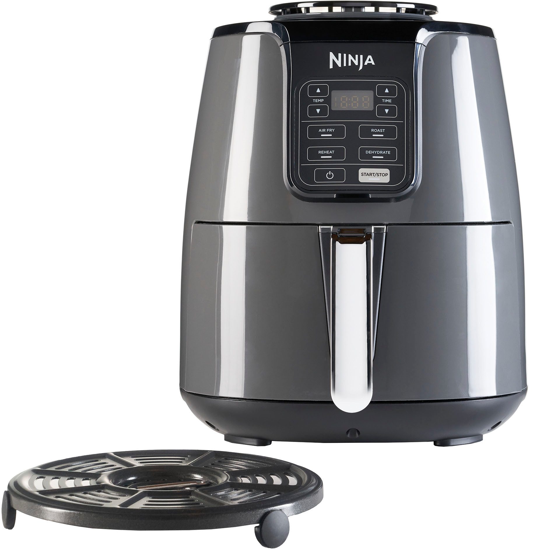 NINJA Heißluftfritteuse AF100EU, 1550 W, 0,9 kg Kapazität incl. Knusperblech