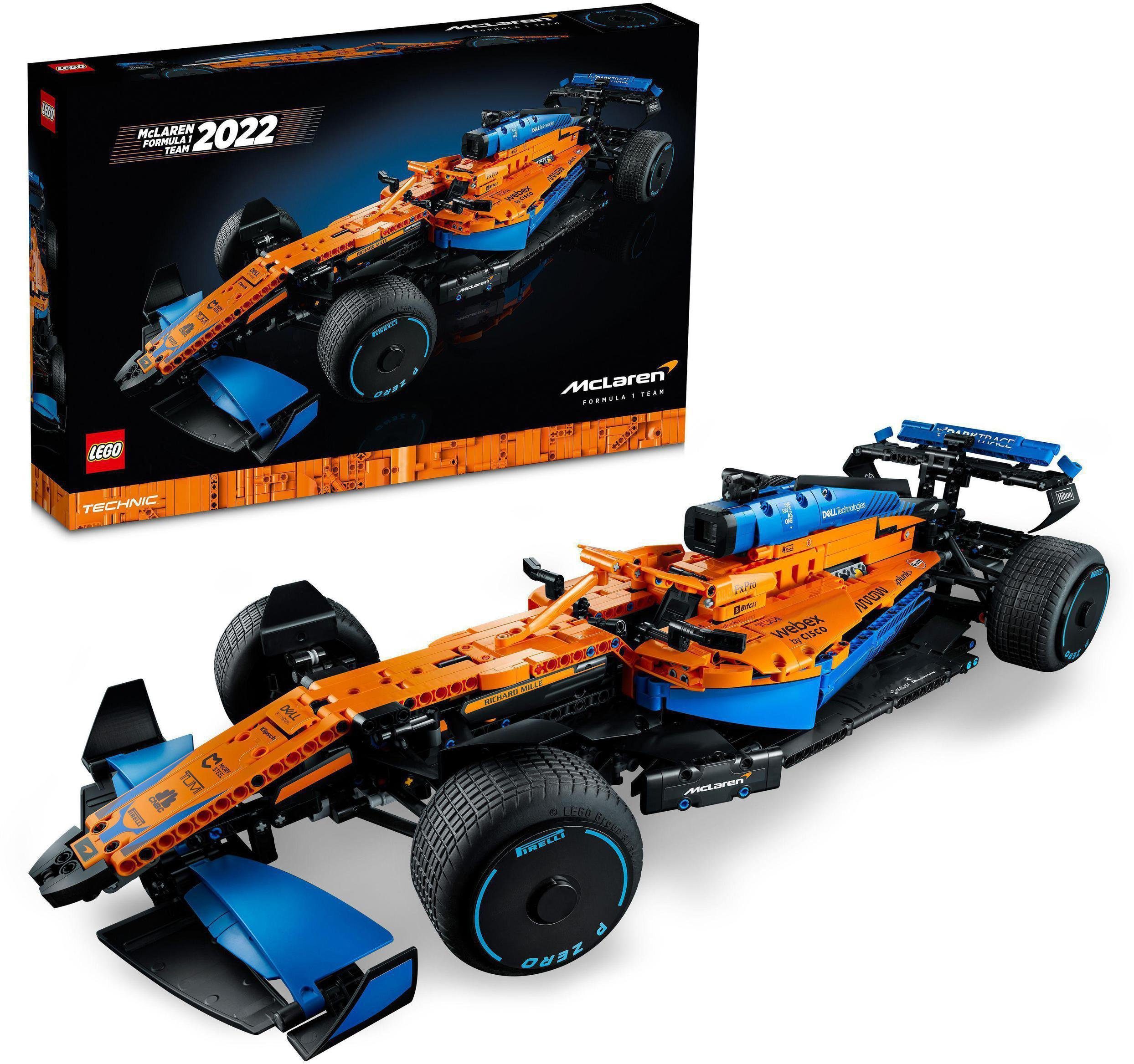 LEGO® Konstruktionsspielsteine »McLaren Formel 1™ Rennwagen (42141), LEGO®  Technic«, (1432 St), Made in Europe online kaufen | OTTO
