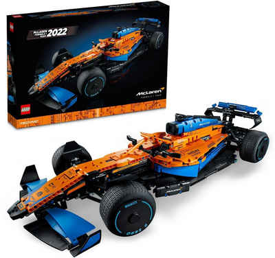 LEGO® Konstruktionsspielsteine McLaren Formel 1™ Rennwagen (42141), LEGO® Technic, (1432 St), Made in Europe