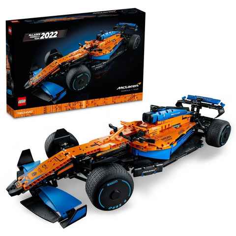 LEGO® Konstruktionsspielsteine McLaren Formel 1™ Rennwagen (42141), LEGO® Technic, (1432 St), Made in Europe