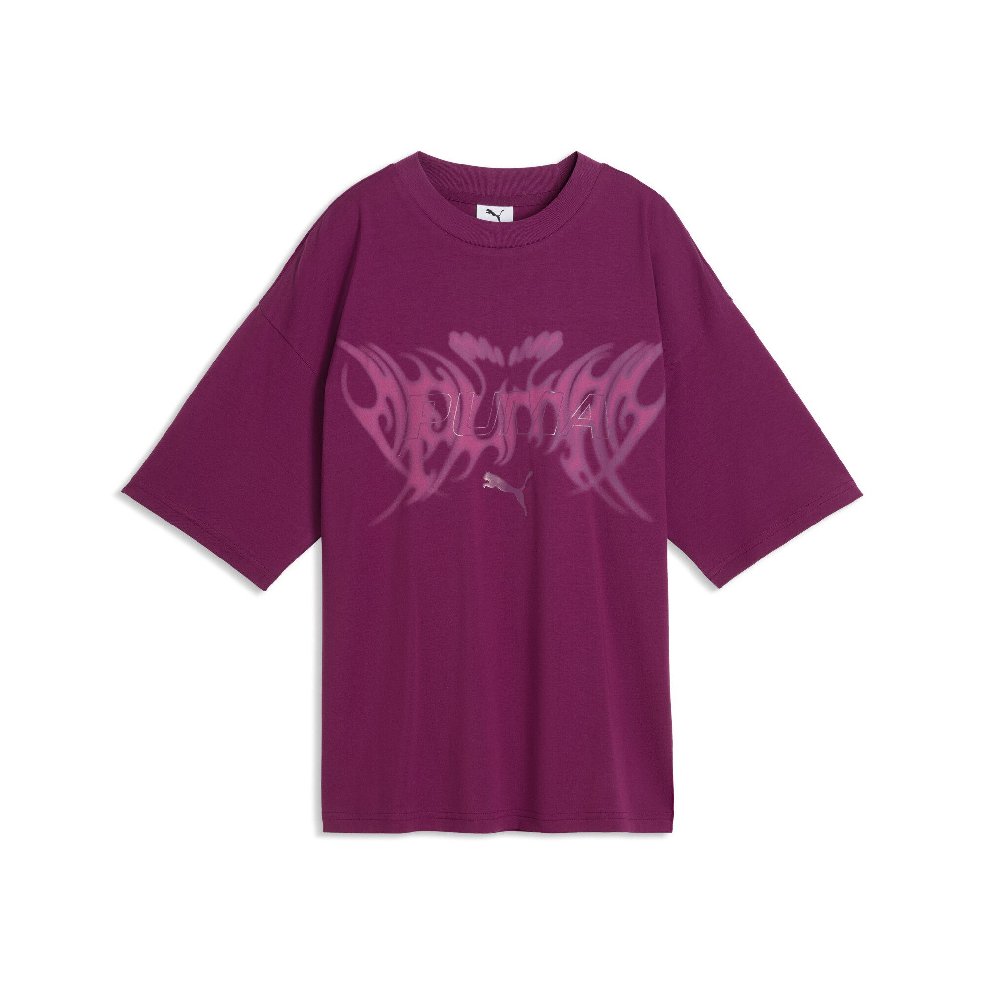 PUMA T-Shirt Midnight Shadow Oversized Graphic T-Shirt Mädchen