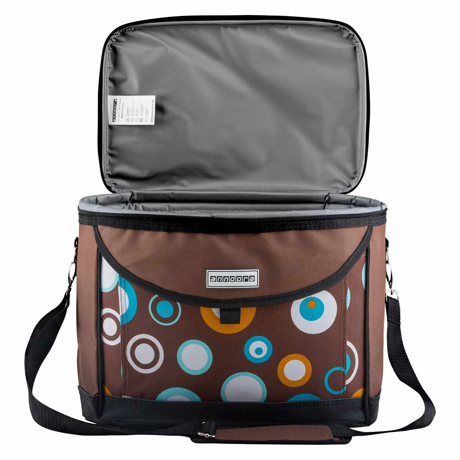 anndora Umhängetasche Kühltasche 22 Liter, abnehmbarer günstig online kaufen