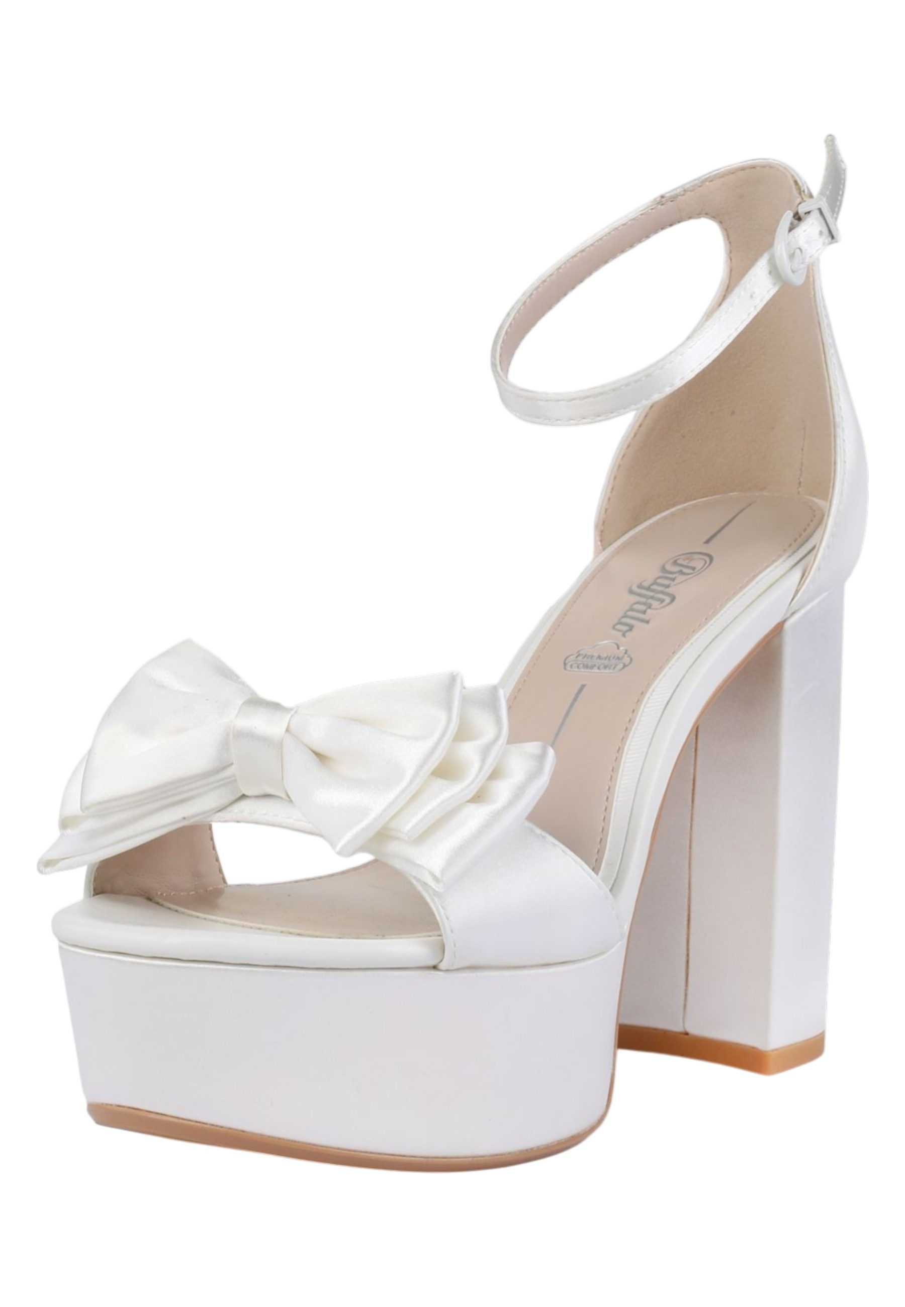 Buffalo 1291684 Kya Bow TB Ivory Pumps