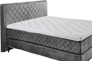 ED EXCITING DESIGN Boxspringbett Diamond, inkl. Duo-Wendematratze - harte Kokos - und weiche Filzseite