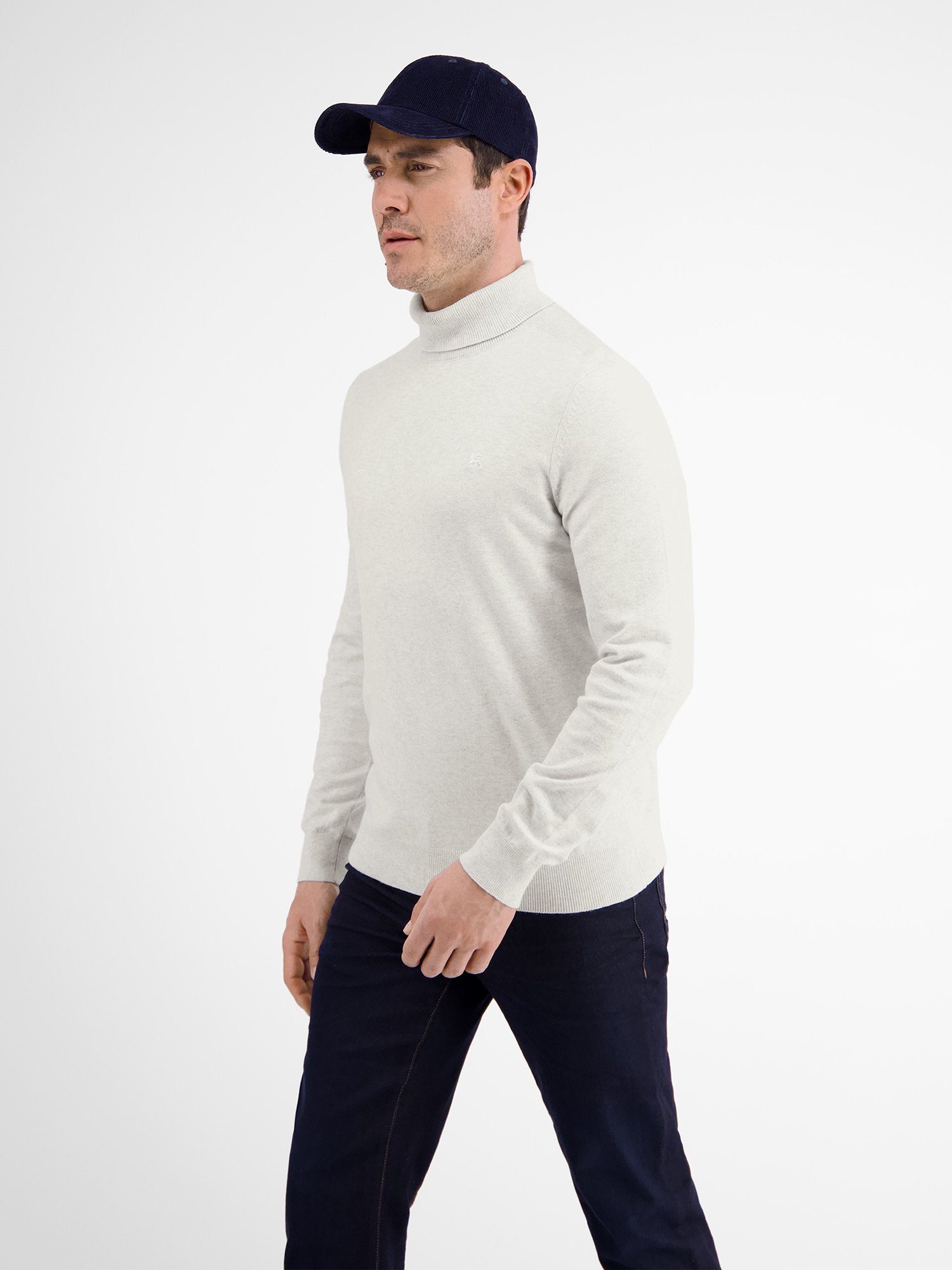 LERROS Rollkragenpullover "LERROS Rollkragenpullover, Flachstrick" günstig online kaufen