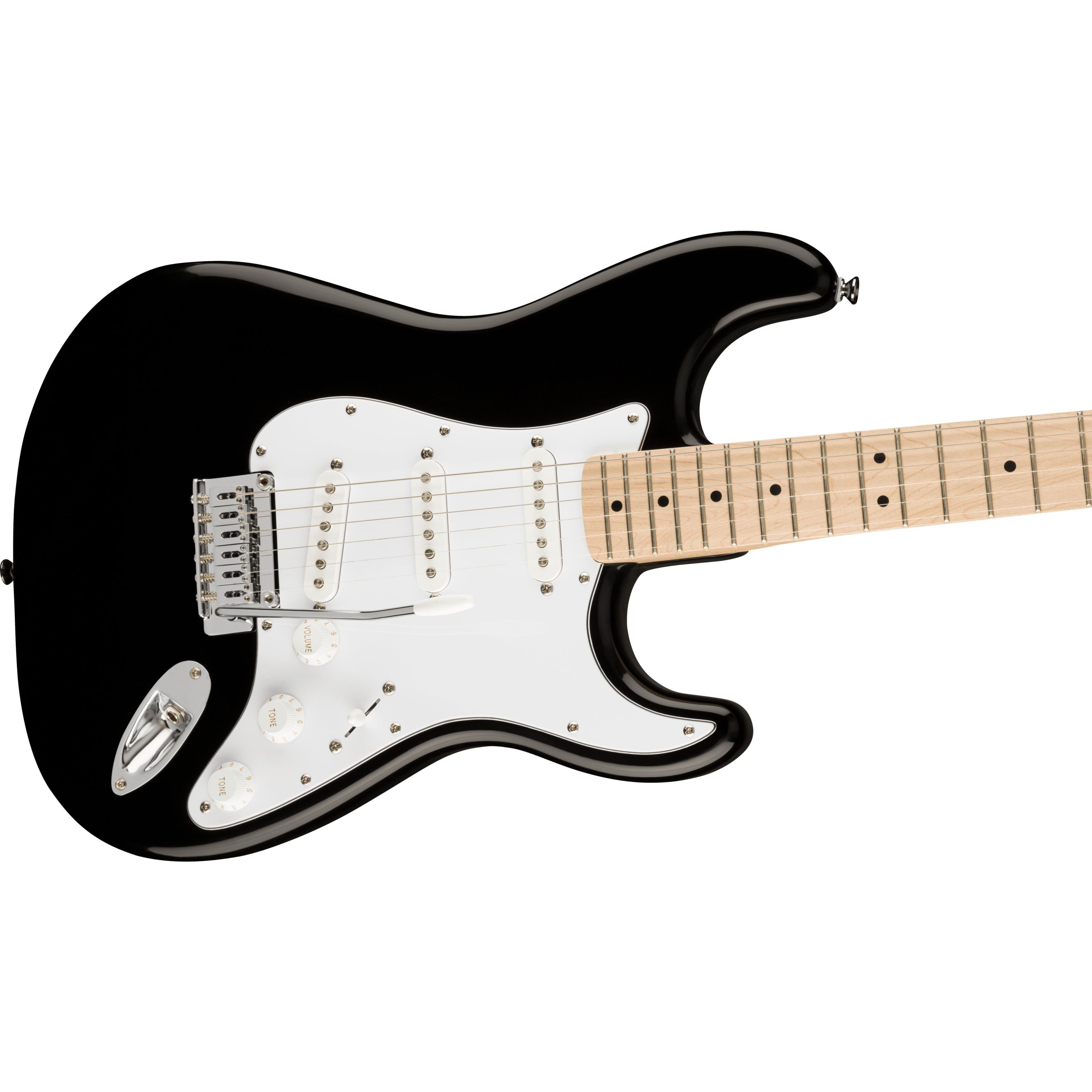 Squier E-Gitarre, E-Gitarren, ST-Modelle, Affinity Series Stratocaster MN Black - E-Gitarre
