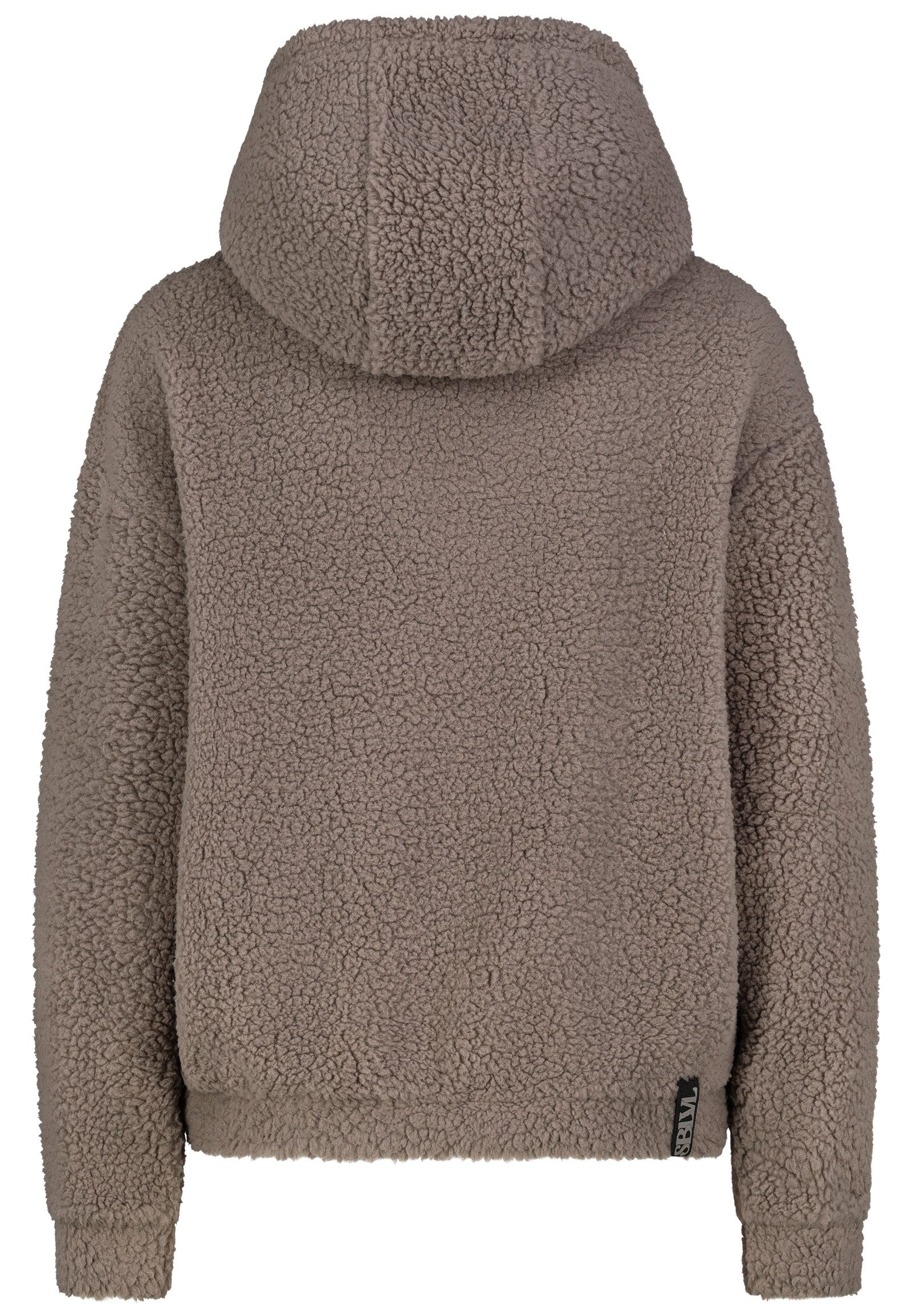 SUBLEVEL Fleecejacke Damen Leo Teddyfleece Kuschelig Übergangsjacke Jacke O günstig online kaufen