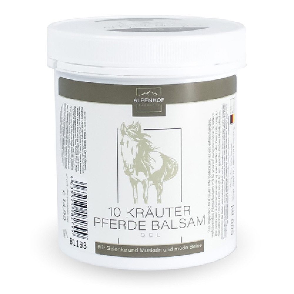 ALPENHOF Feuchtigkeitscreme Alpenhof 10 Kräuter Pferdebalsam 500ml, 1-tlg.