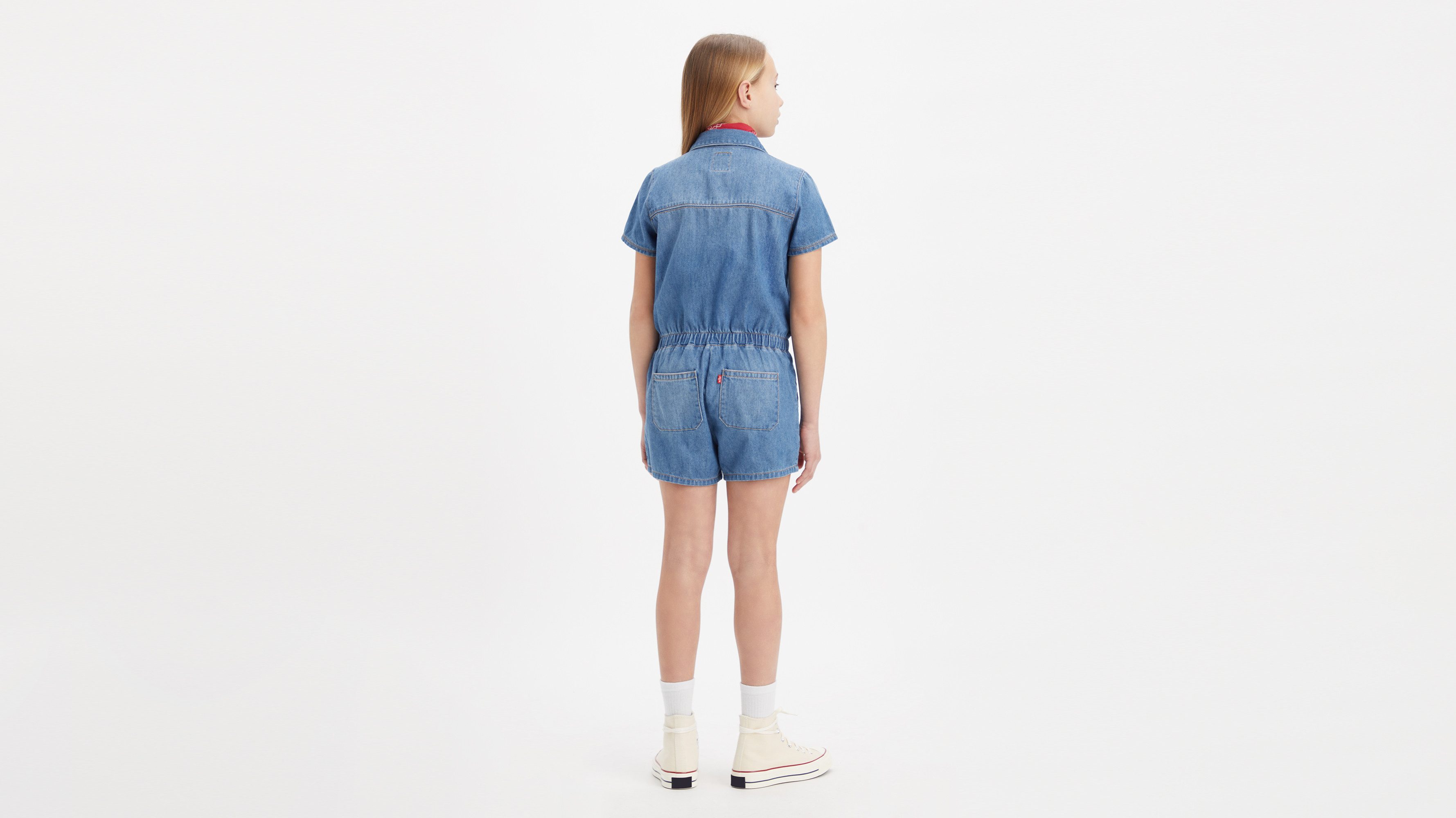 Levi's® Kids Jumpsuit mit Knopfleiste