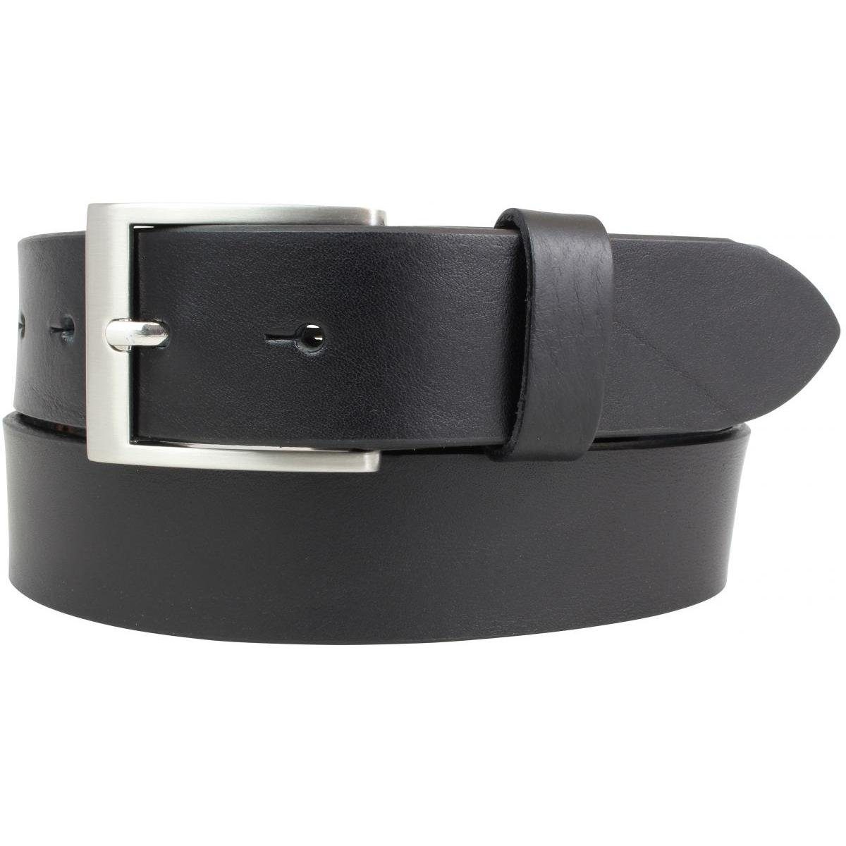 Ledergürtel Gürtel aus Vollrindleder 3,5 cm - Jeans-Gürtel für Damen Herren 35mm -