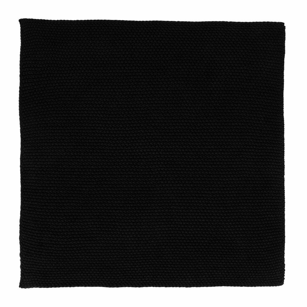 ASA SELECTION Geschirrtuch 2er Set Black 30 x 30 cm, (Set, 2-tlg)