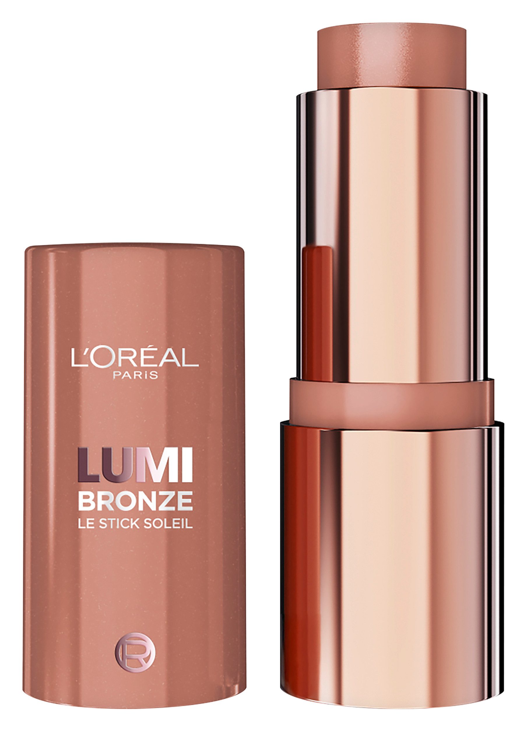L'ORÉAL PARIS Highlighter LUMI BRONZE LE STICK SOLEIL, für einen sonnengeküssten Look