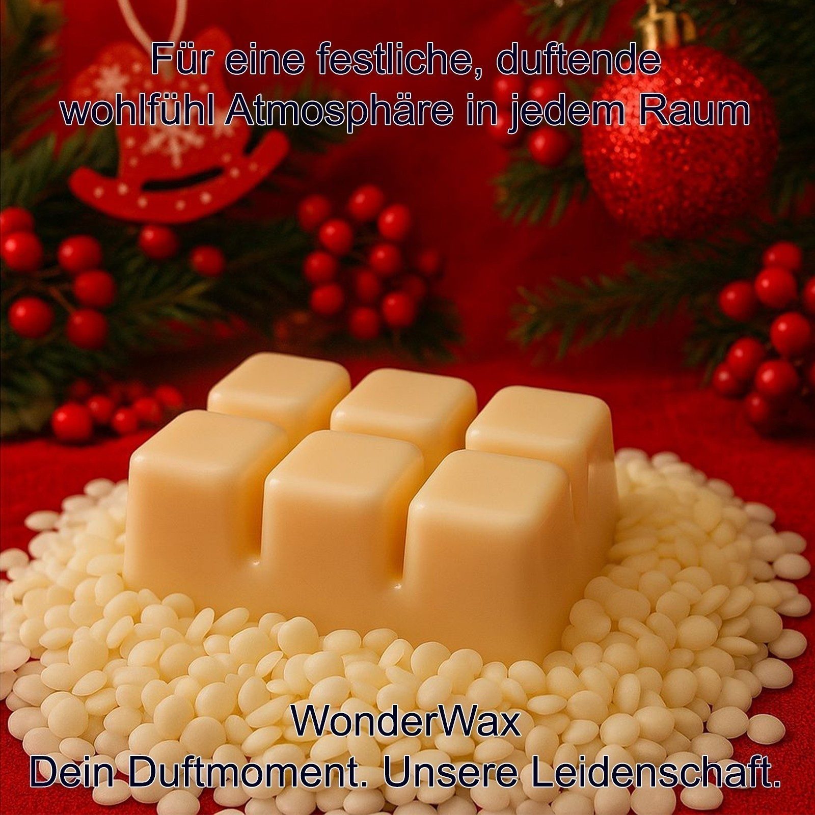 WonderWax Duftwachs WonderWax® Duftwachs Weihnachten 6 Würfel (Home Sweet Home), Duftrichtung: Home Sweet Home