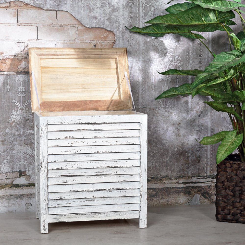 Mucola Wäschetruhe Wäschesammler Holzbox Holztruhe Wäschebox günstig online kaufen